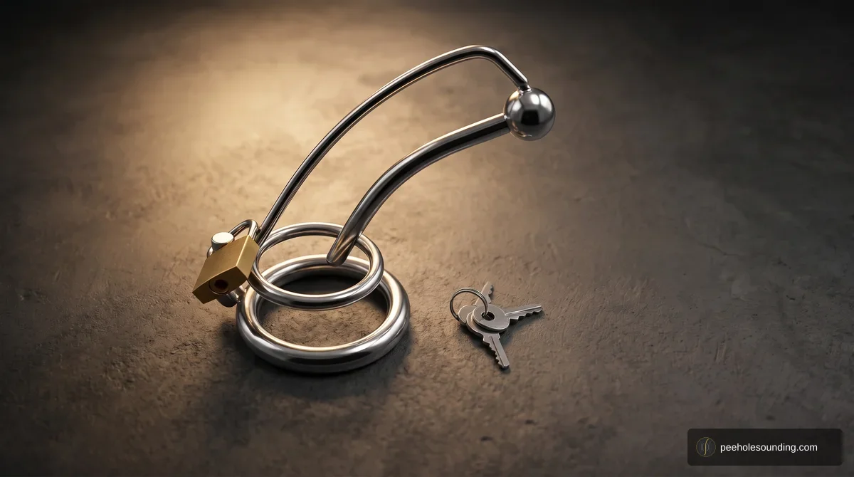 Chastity Sounding: How a Cage and a Urethral Insert Actually Work Together